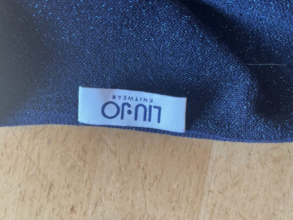 Liu Jo Pulls & Sweat-shirts: Damen Pullover Liu Jo dunkelblau Grösse M gestreift – Neuf (Voir description) à Suhr par nataschaad 2