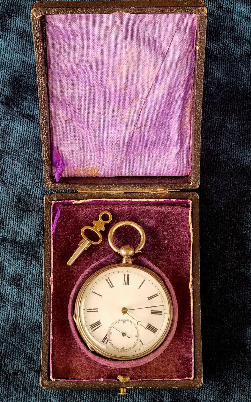 Uhren: Taschenuhr mit Box – Gebraucht aus Schöftland von Talisk 7