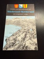 Wädenswil-Richterswil Exkursionskarte, Vintage Rarität!