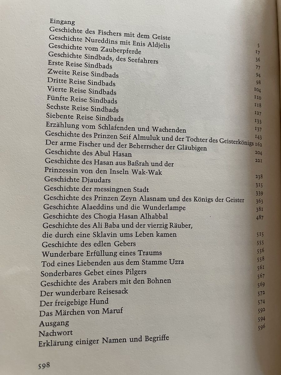 Libri: Tausendundeine Nacht – Usato da Wyssachen venduto da Hahe89 5