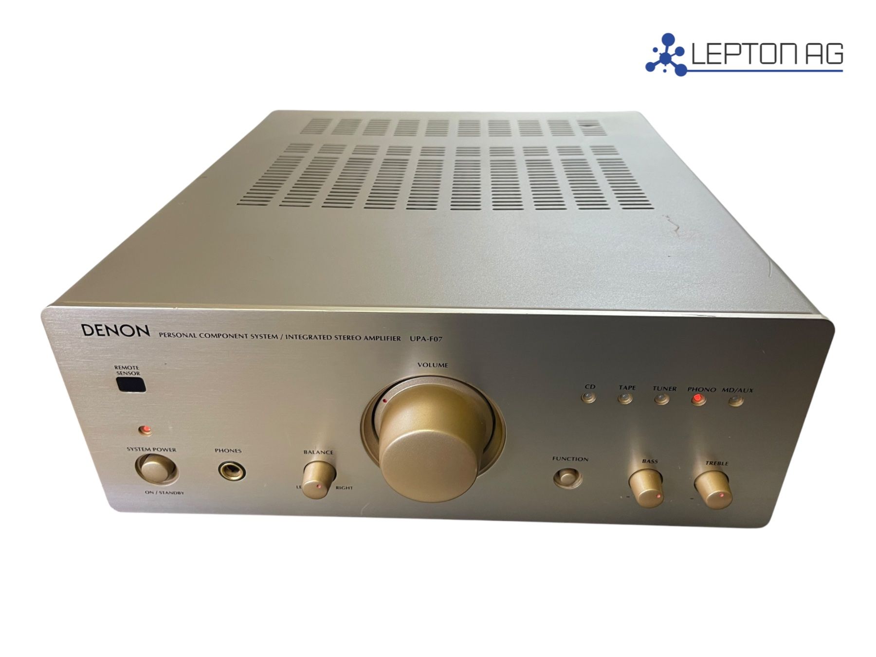 Denon Amplificatori: DENON Integrated Stereo Amplifier UPA-F07 – Usato da Niederdorf venduto da LeptonAG 1