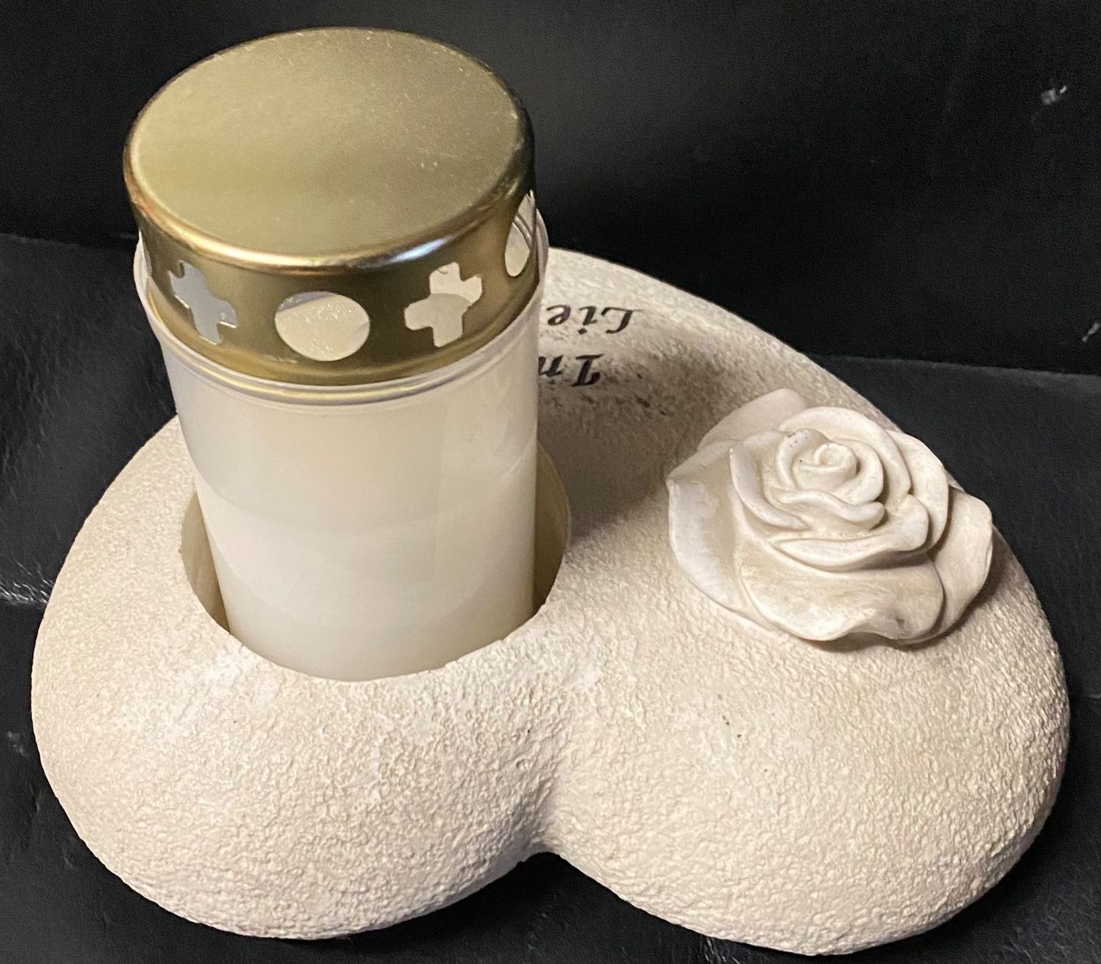 Candele: Grabschmuck mit Kerze 19cm - Neu – Nuovo e nell'imballaggio originale da Zäziwil venduto da Emlea 2