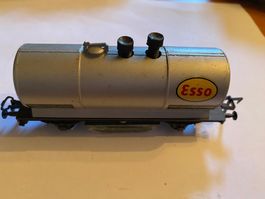 Liliput H0 Kesselwagen Gleisreinigungswagen ESSO, schwer