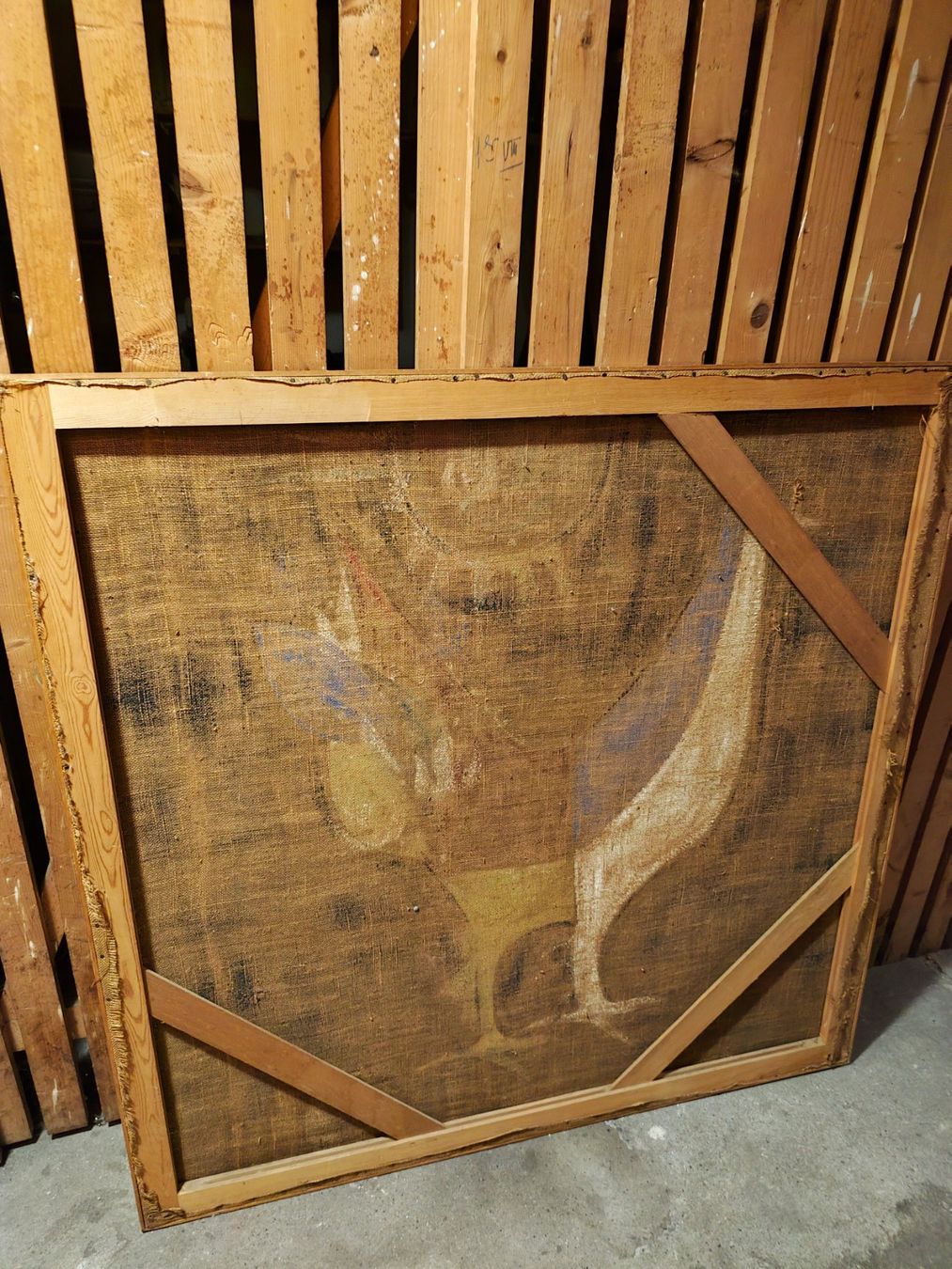 Gemälde: Grande peinture sur toile – Gebraucht aus Montreux von LeVintage33 3