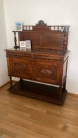 Antique French buffet with marble top