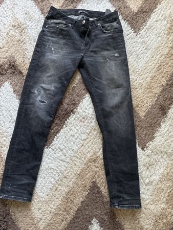 Jean Zara noir délavé taille 42 bon état général