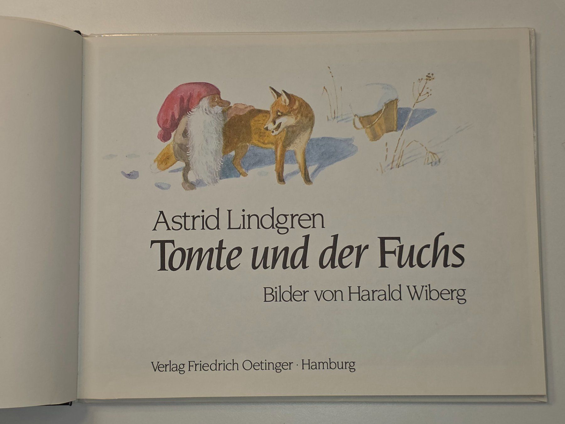 Libri: TOMTE UND DER FUCHS  Astrid Lindgren – Nuovo (secondo la descrizione) da Dürnten venduto da Bachtelrider_ 4