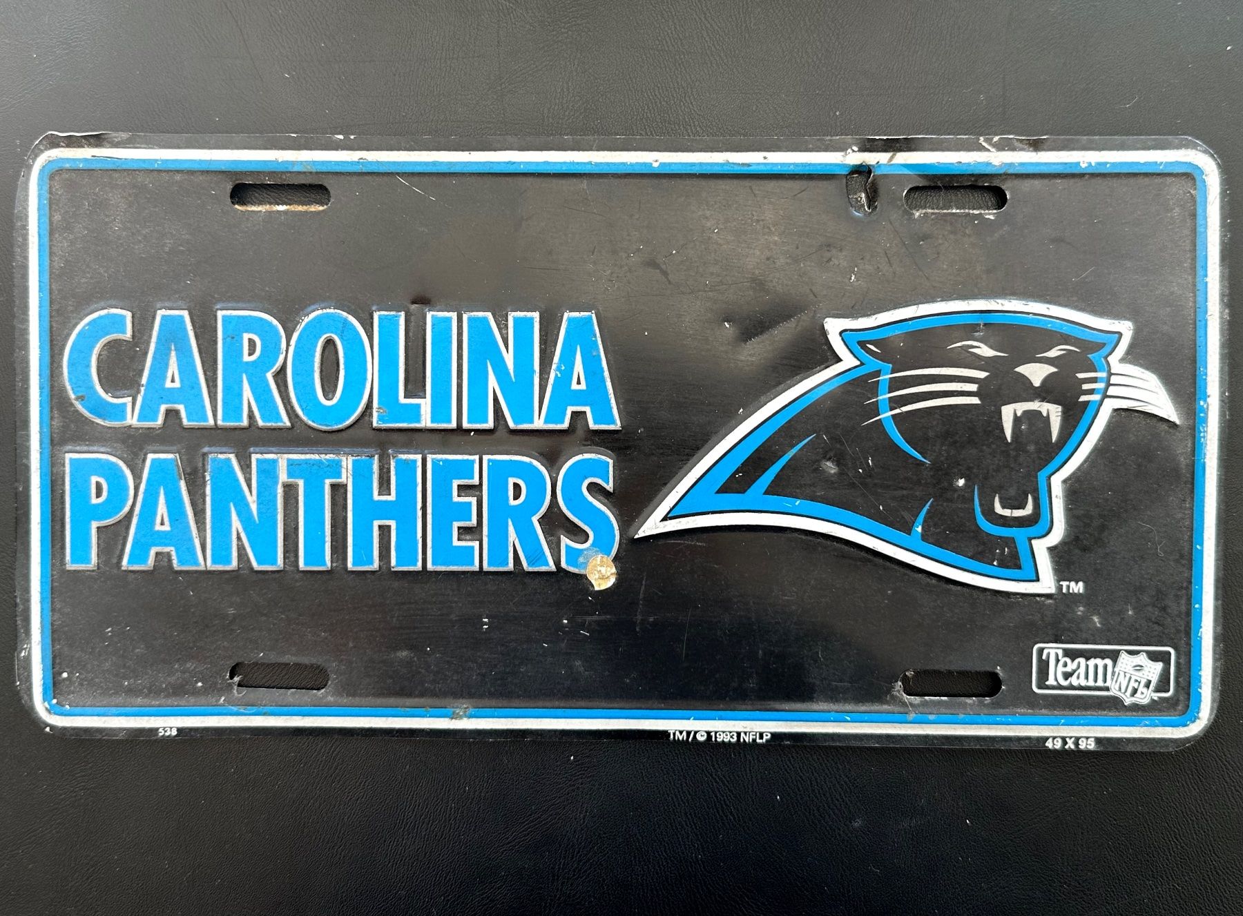 Insegne: Autonummer Carolina Panthers USA – Usato da Seltisberg venduto da quadartswiss