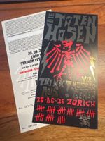 2x Tickets Stehplätze Die Toten Hosen Zürich SA 20.6.26