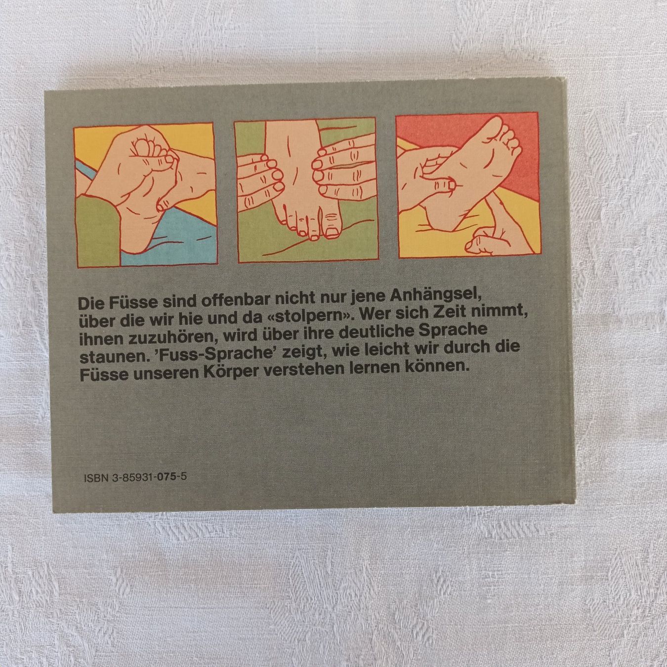 Libri: Fusssprache Reflexzonenmassage   Erik Jönsson – Usato da Bäretswil venduto da ricoric 1