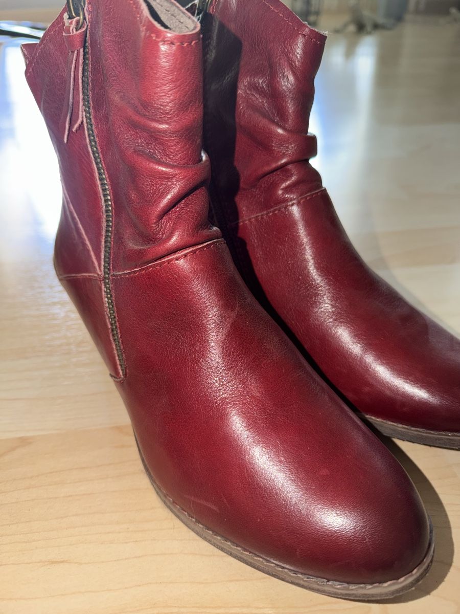 Tamaris Scarpe da donna: Tamaris Lederstieflette – Nuovo (secondo la descrizione) da Buonas venduto da viotoggi 5