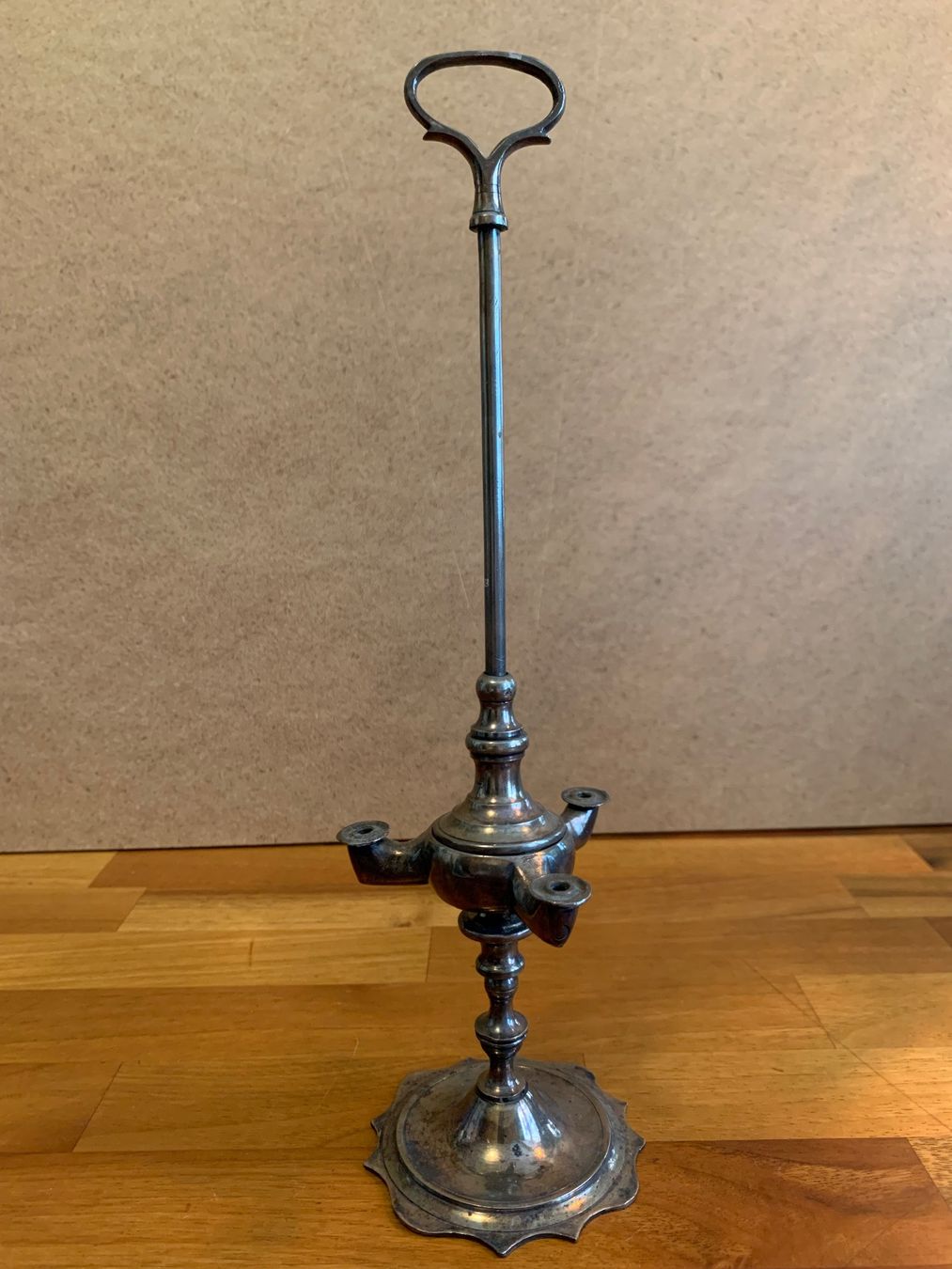 Lampade: schöne venezianisch Öllampe evt. versilbert – Usato da Winterthur venduto da sommer_2019