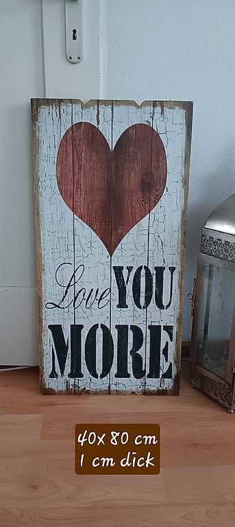Poster & Bilder: Bild Holz 40x80cm , 1cm dick – Gebraucht aus Staufen von mar_wf6r
