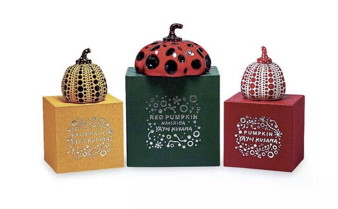 Skulpturen & Statuen: Yayoi Kusama pumpkin-set – Neu (gemäss Beschreibung) aus Winterthur von Art-3000