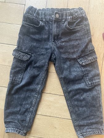 Coole Cargo Jeans, grau, Grösse 104, wie neu! Top Herbst.