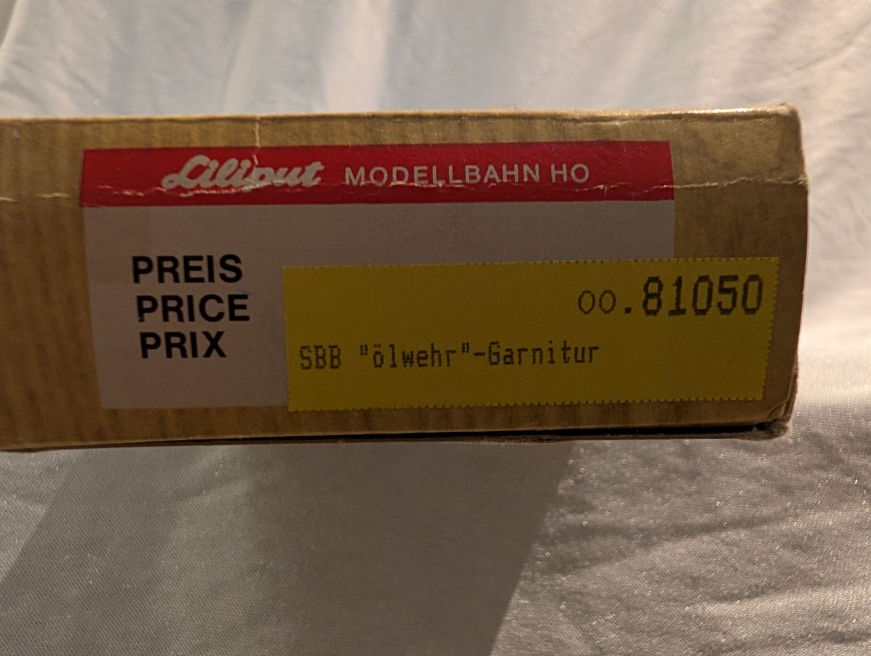 Liliput Modellini di ferrovie: Liliput 81050 SBB Ölwehr-Set DC – Usato da Stein/AG venduto da sborn 9