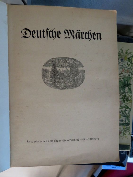 Libri: Antikes Märchenbuch "Deutsche Märchen", 1939 – Usato da Rombach venduto da Masading 2