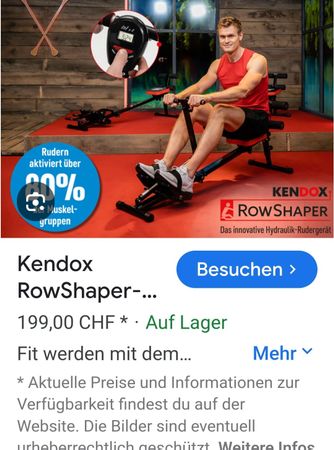 Kendox Row Shaper / Fitnessgerät