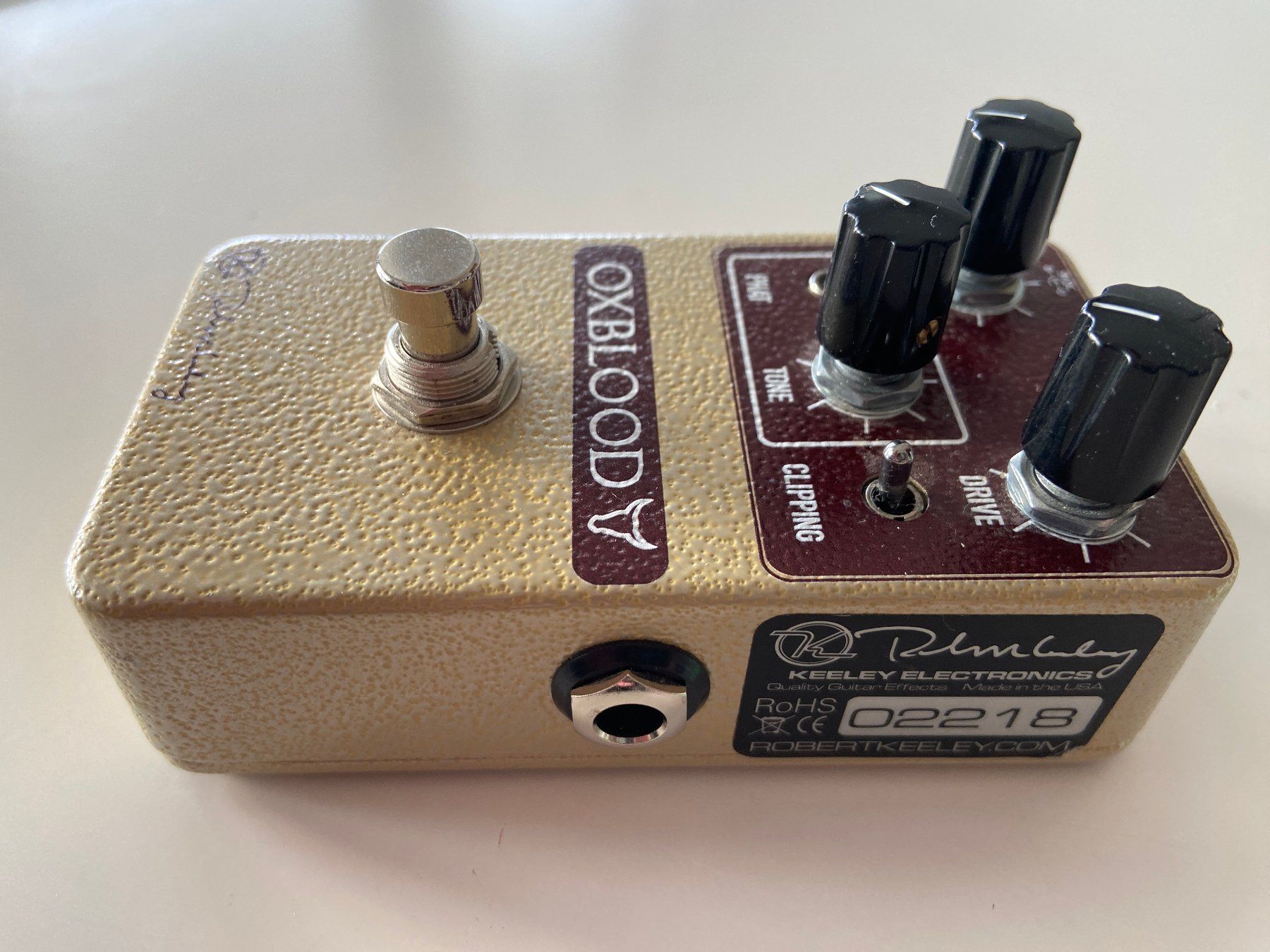 Strumenti musicali: KEELEY OXBLOOD – Usato da Grüningen venduto da Mojohand 1