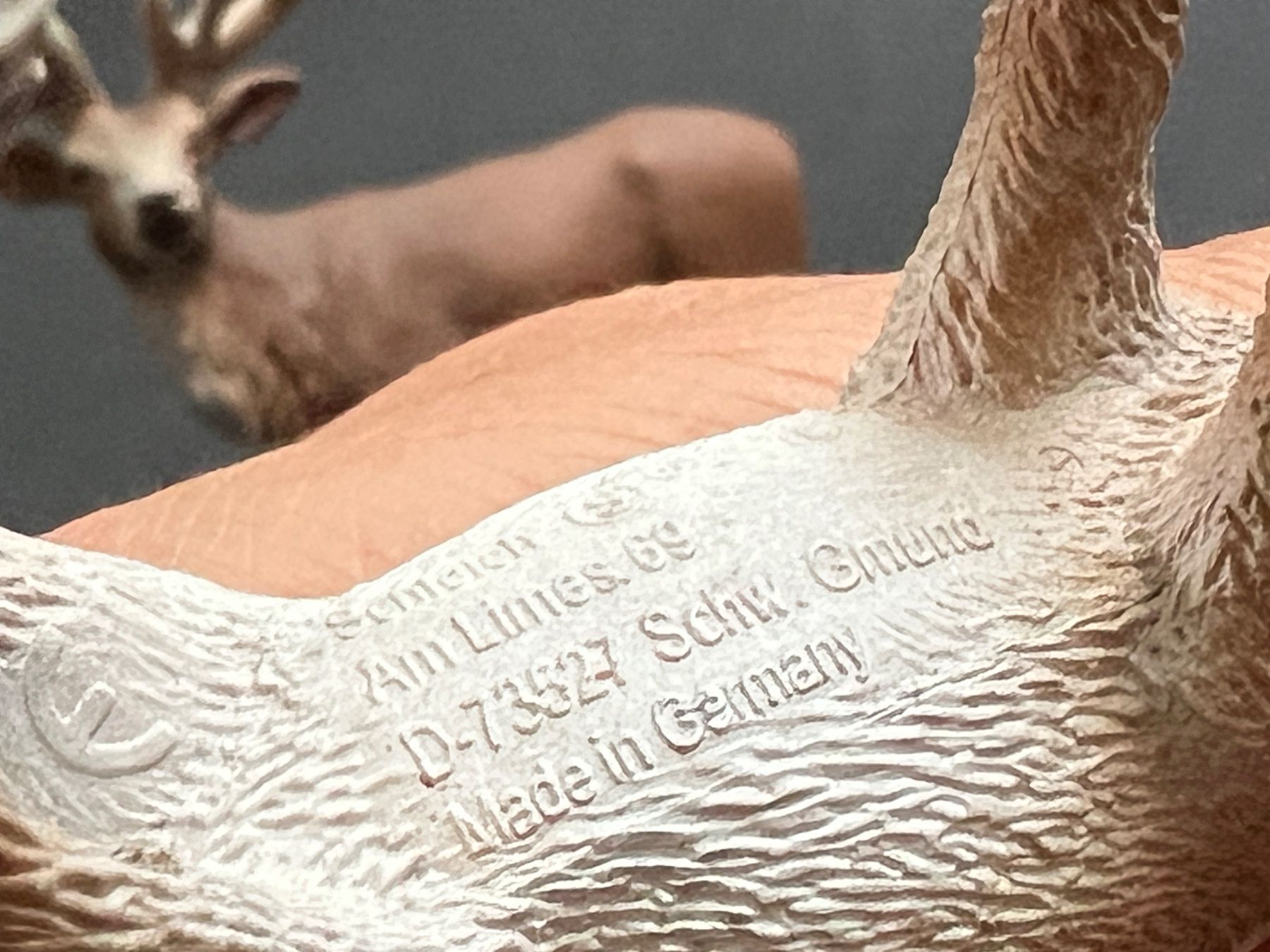 Schleich Statuette: Schleich Rothirsch Hirsch Kuh – Usato da Ennetbaden venduto da mapa05 8