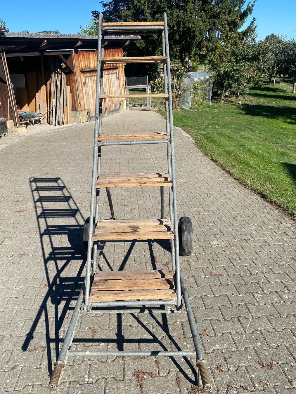 Leitern: fahrbare 2m Treppe/Leiter – Gebraucht aus Hefenhofen von Chilli_Johny 2