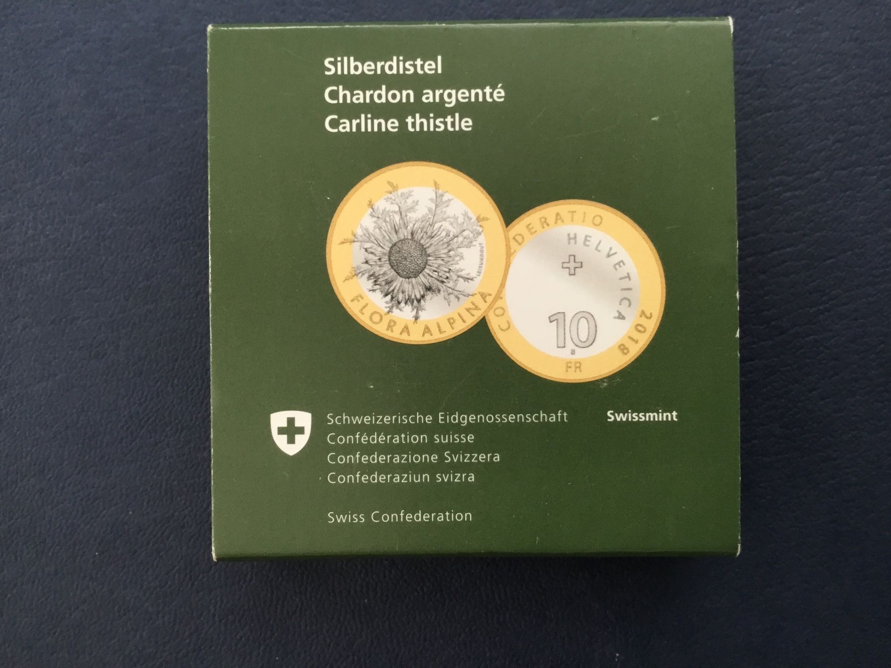 Tutti le monete: 10 Franken Silberdistel 2018 PP – Nuovo e nell'imballaggio originale da St. Margrethen SG venduto da alfapeugeot10 6