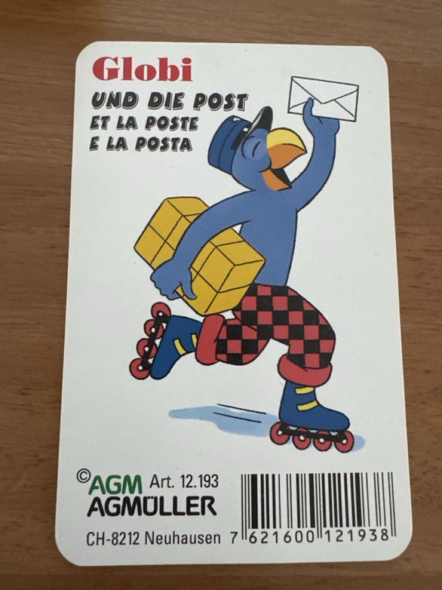 Giochi: Globi und die Post  Kartenspiel Quartett – Usato da Zürich venduto da Smarties13 1