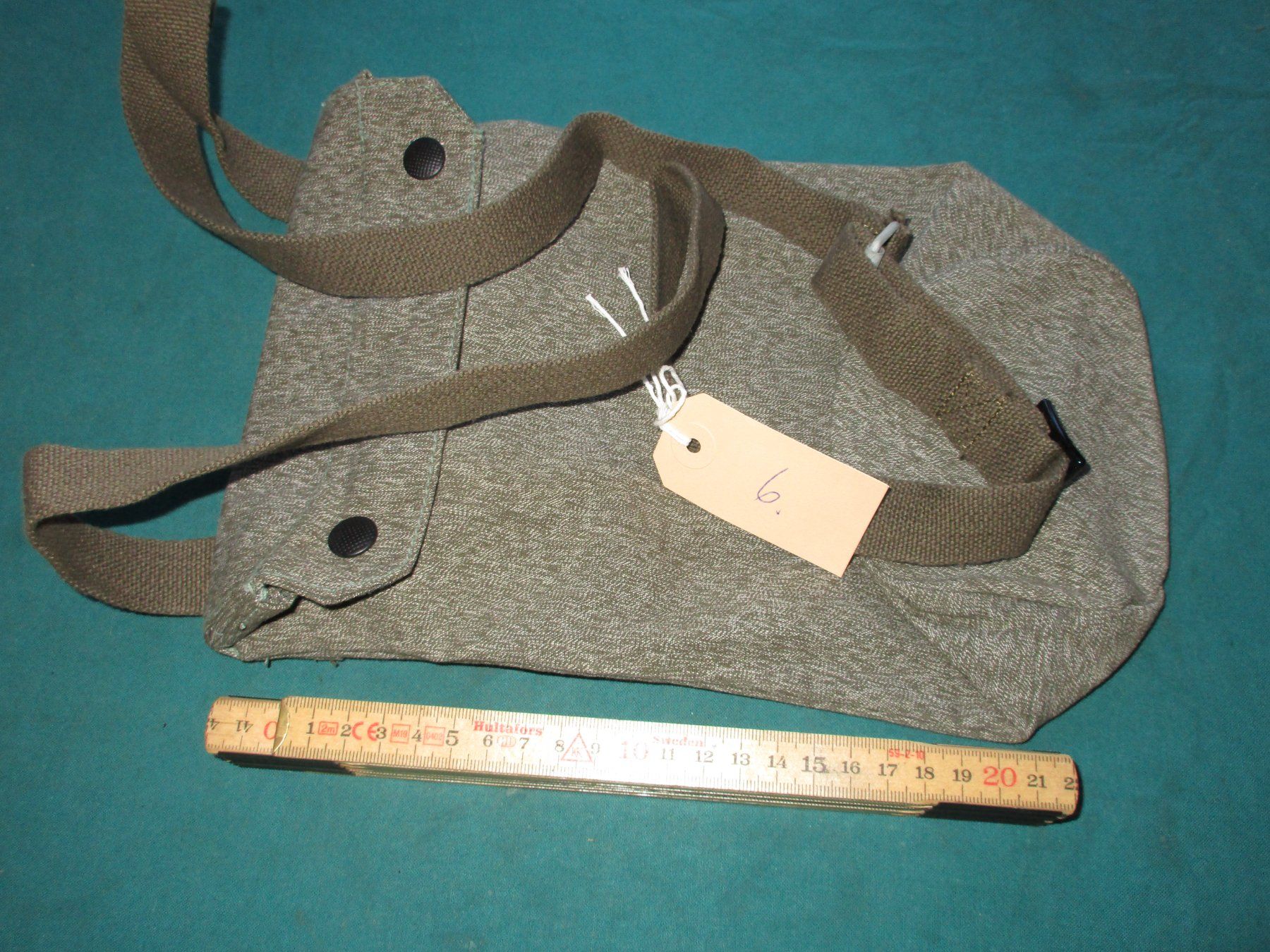 Schweizer Armee Stichwaffen: Gasmaskentasche (6) – Gebraucht aus Bowil von vifi01 4