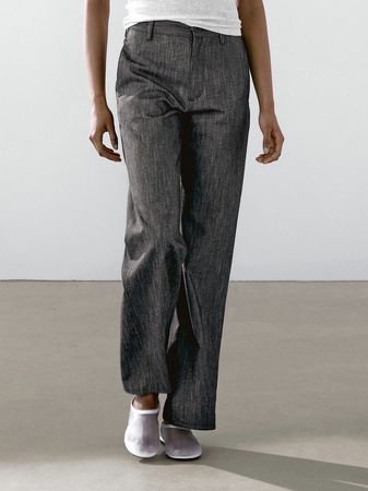 Massimo Dutti Jeanshose aus Baumwoll-Mischgewebe, Grösse 34