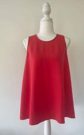 Rotes Sommer Top, ärmellos, Grösse S,  "Hemisphere" NEU