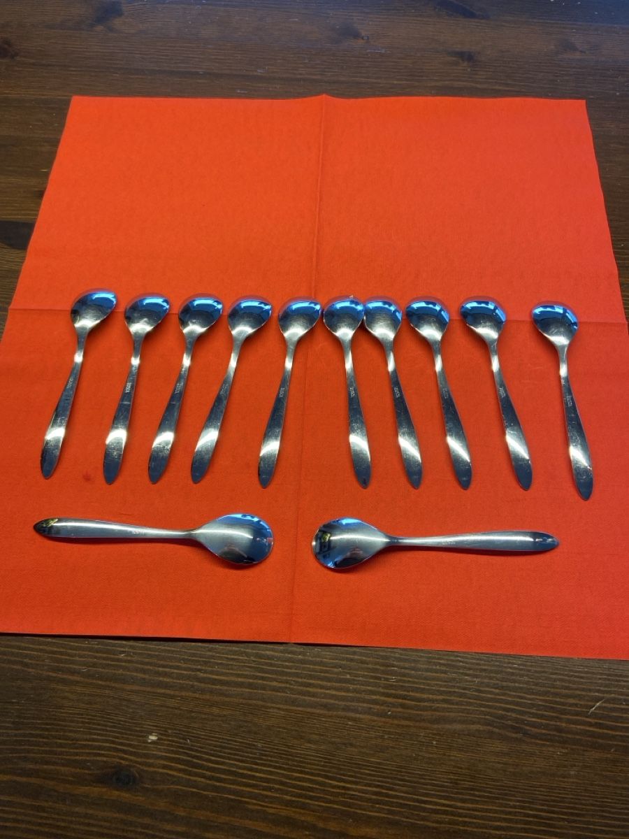 Set di posate: Besteck-Set Lusol gebraucht 45- teilig – Usato da Sisseln AG venduto da XBL-Rotstein 8