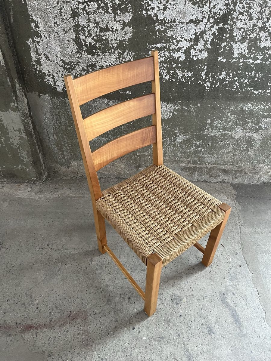 Sedie: Dänischer Vintage Stuhl mit Geflecht  – Usato da Bern venduto da fotolog111 1