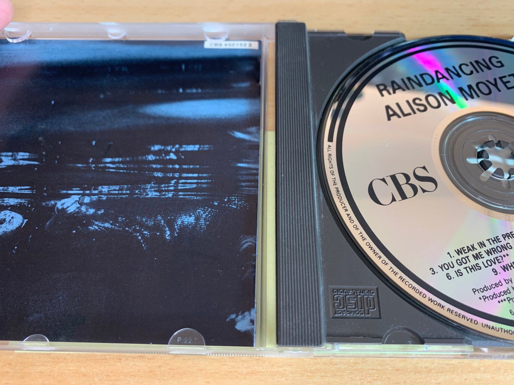 CD: Alison Moyet – Raindancing – Usato da Rikon im Tösstal venduto da Alpenmutz 2