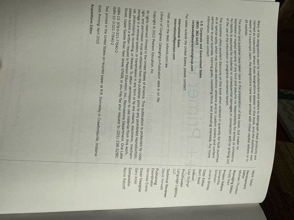 C++ Primer Plus, Sixth Edition (Neu und originalverpackt) in Root D4 ...