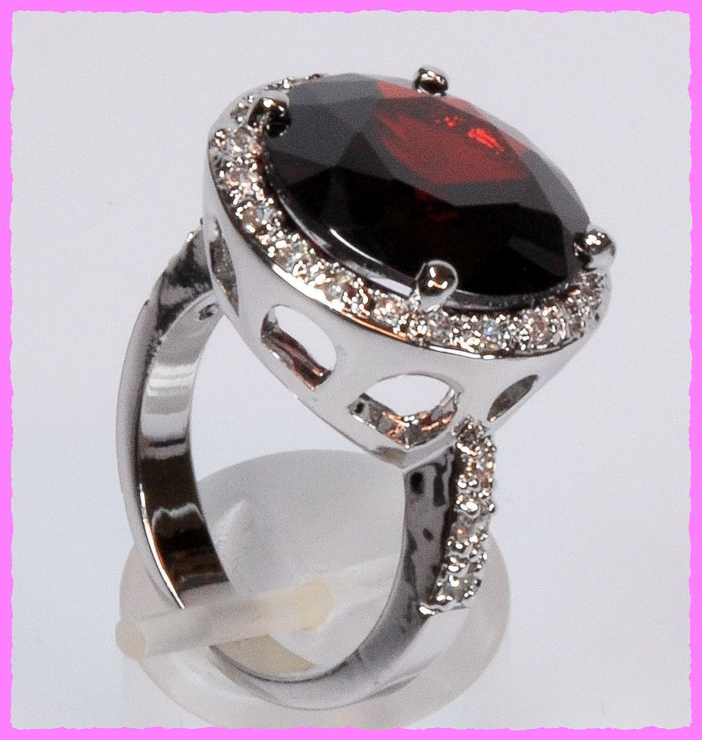 Anelli: Wow, Ring mit grossem Zirkonia – Nuovo e nell'imballaggio originale da Oberglatt ZH venduto da Diamond-Girl 1