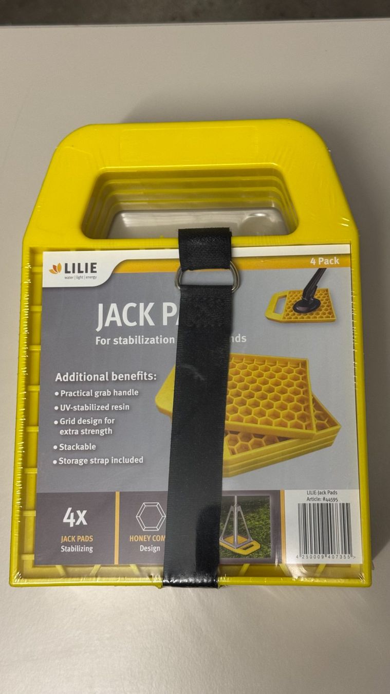 Camping Fahrzeuge: Stützplatten-Set von Lilie – Neu und originalverpackt aus Kriens von 19Vespa79 1