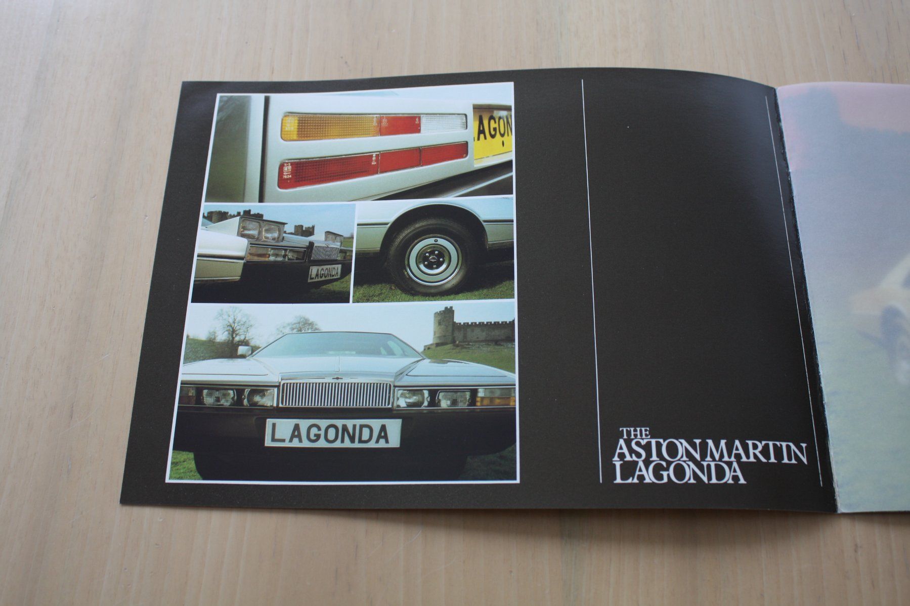 Aston Martin Documenti: Aston Martin Lagonda Prospekt 1982 – Usato da Wikon venduto da erwin400 1