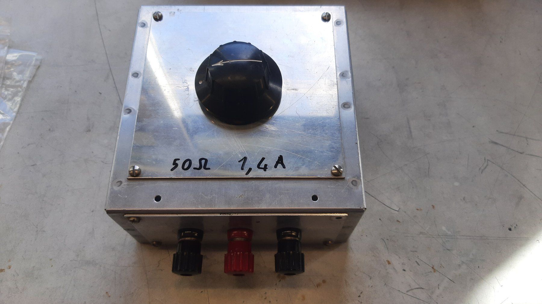 Misurare: potentiomètre de laboratoire 50ohm 1,4A – Usato da Attalens venduto da Gmsa68