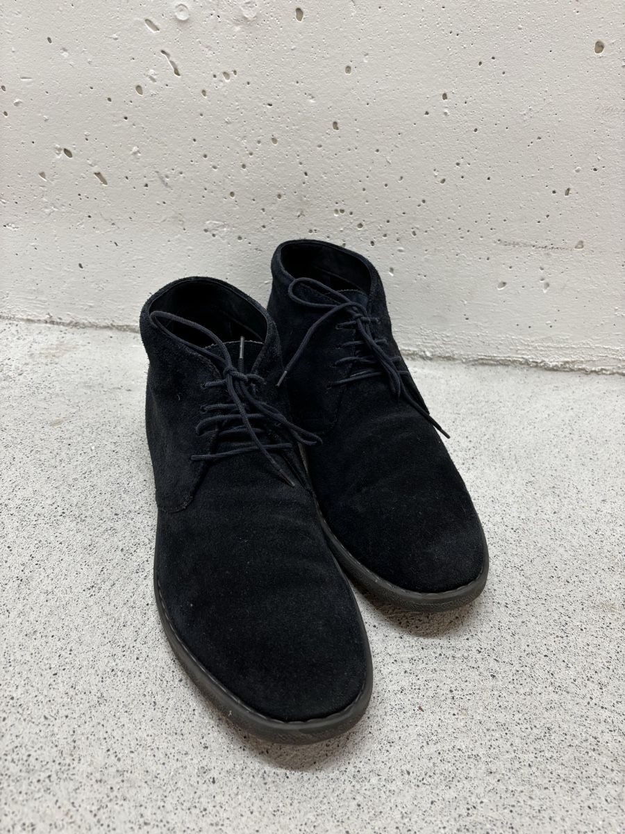 Geox Herrenschuhe: Geox Dark Blue Suede Leather Ankle Boots - Size 43 – Gebraucht aus Bülach von Lummax