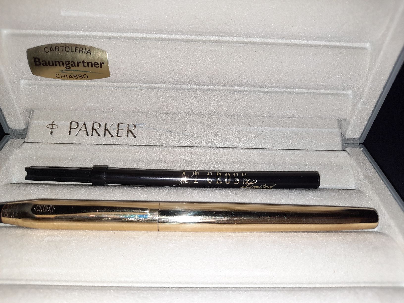 Parker Stifte & Marker: CROSS penna vintage placcato oro – Gebraucht aus Biasca von Old_6blh 4