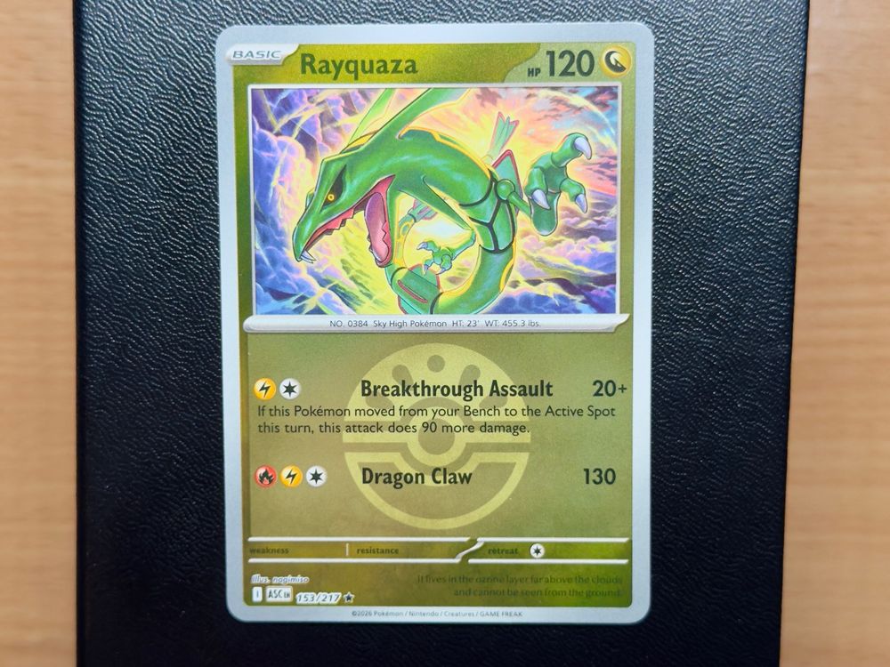 Rayquaza Reverse (153/217) - ASCENDED HEROES - ASC EN (D'occasion) à ...