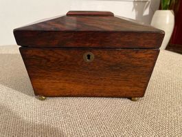 Sehr Alte Viktorianisch Tea Box