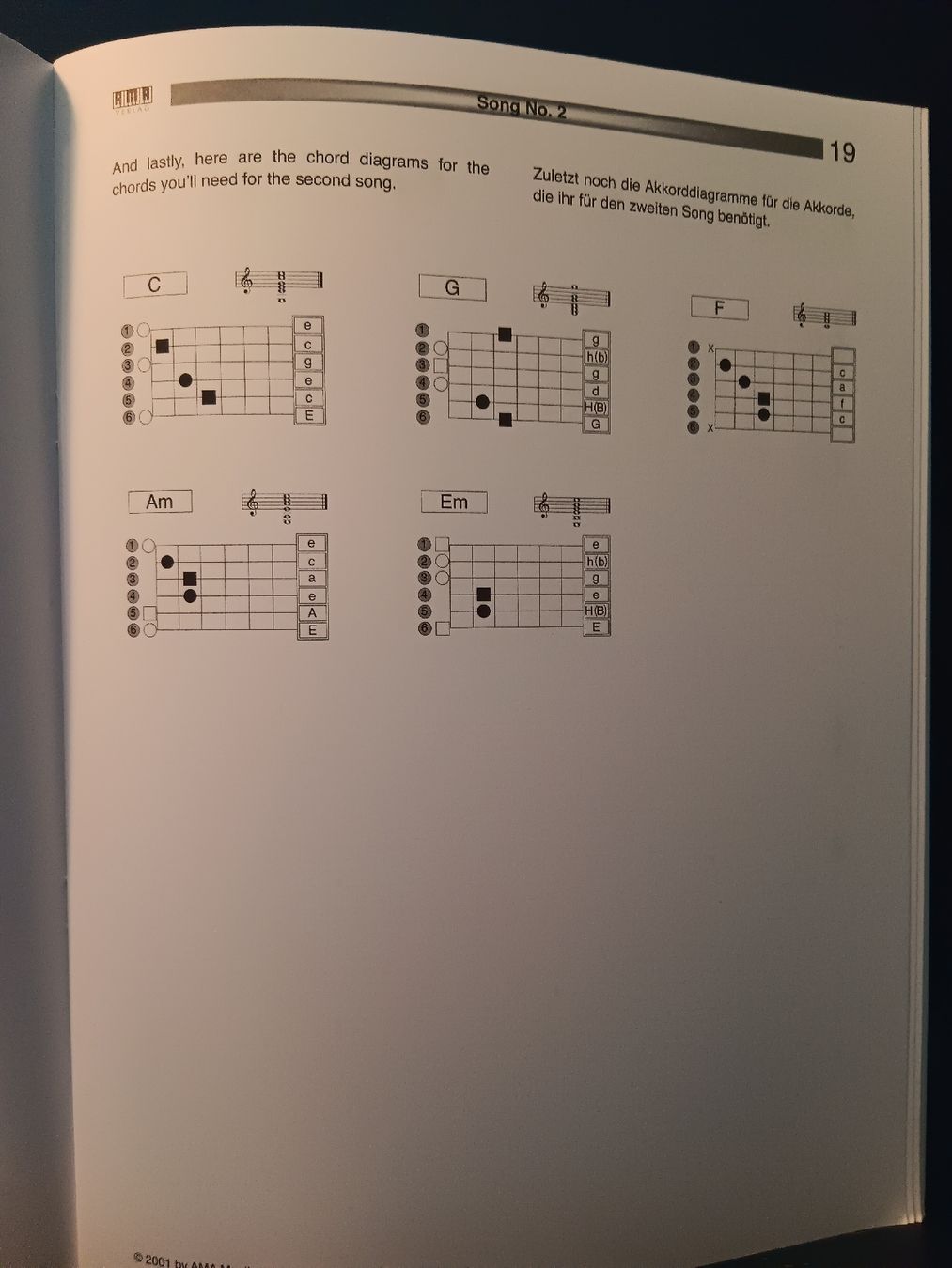 Strumenti musicali: Gitarrenbuch "Your First Melodies" mit CD, wie neu – Usato da Bad Zurzach venduto da BG1 5