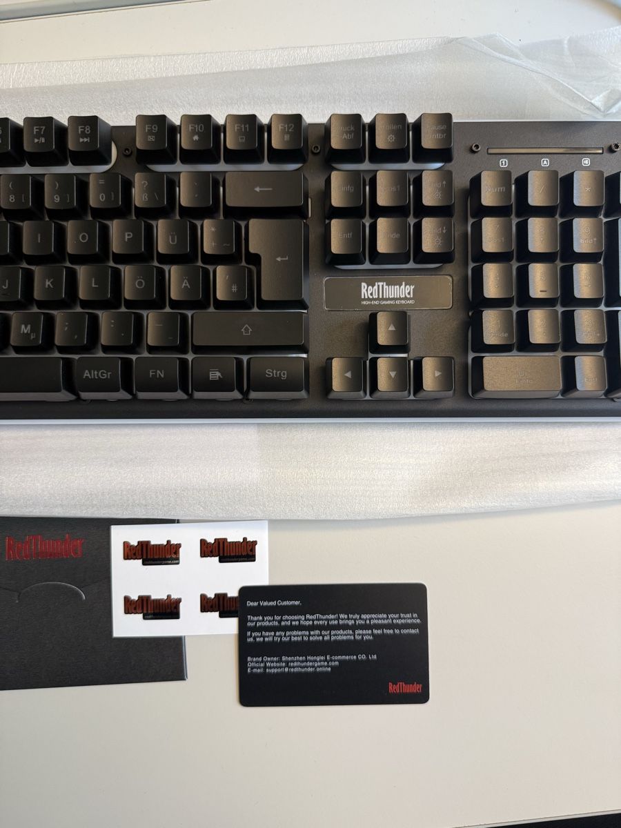 Tastiere: Tastiera e mouse RedThunder K68 - MAI USATI – Nuovo e nell'imballaggio originale da Ponte Capriasca venduto da dan_7mqv 2