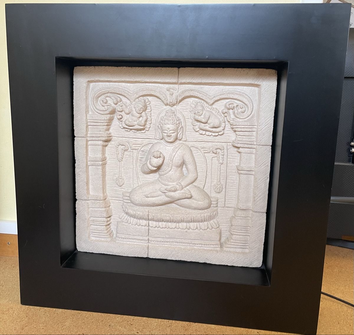 Foto & Immagini: Asiatisch Buddha Relief Steinbild – Usato da Hochdorf venduto da FlordeCebo
