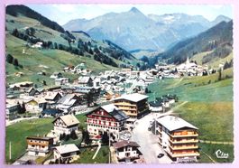 Les Gets (Hte-Savoie) - Vue générale aérienne