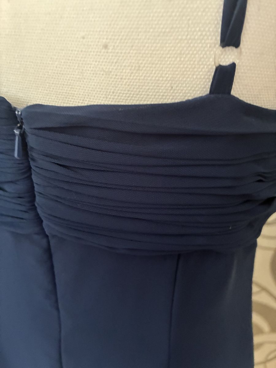 Vestiti: Festliches Kleid dunkelblau Grösse 42 mit Perlen  – Nuovo (secondo la descrizione) da Dietikon venduto da ebegab 5