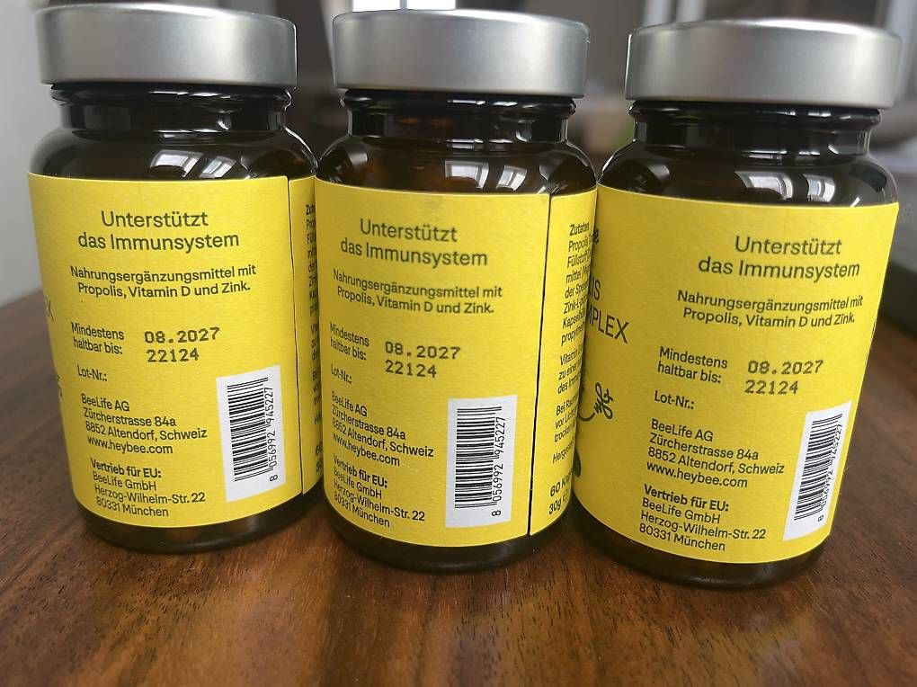 Cibi & Specialità: heybee Propolis Immun-Komplex – Nuovo (secondo la descrizione) da Illnau venduto da Camponovos 1