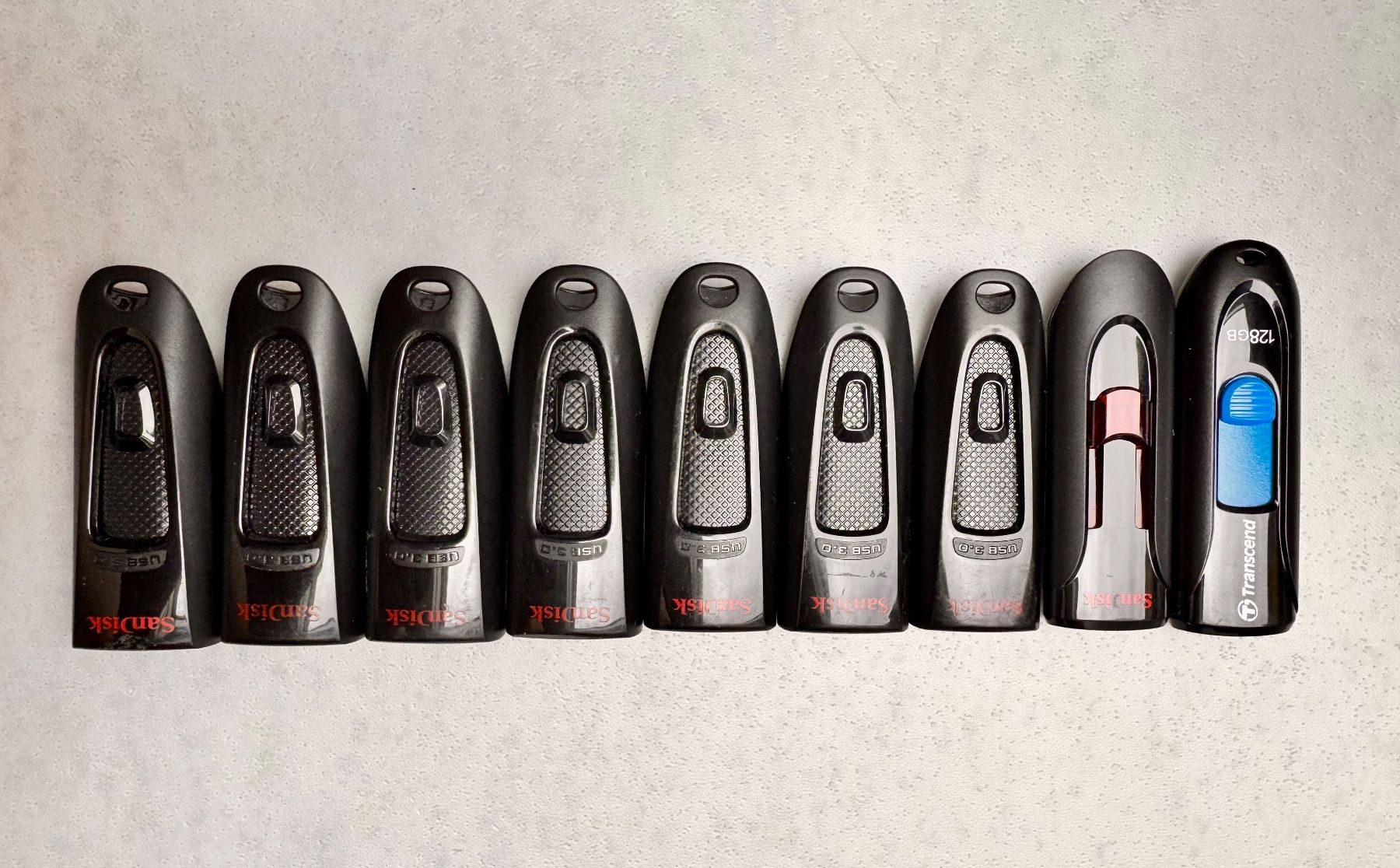Sandisk USB Sticks: 10x SanDisk USB 3.0 Sticks 64GB – Gebraucht aus Hermetschwil-Staffeln von Mobile2013