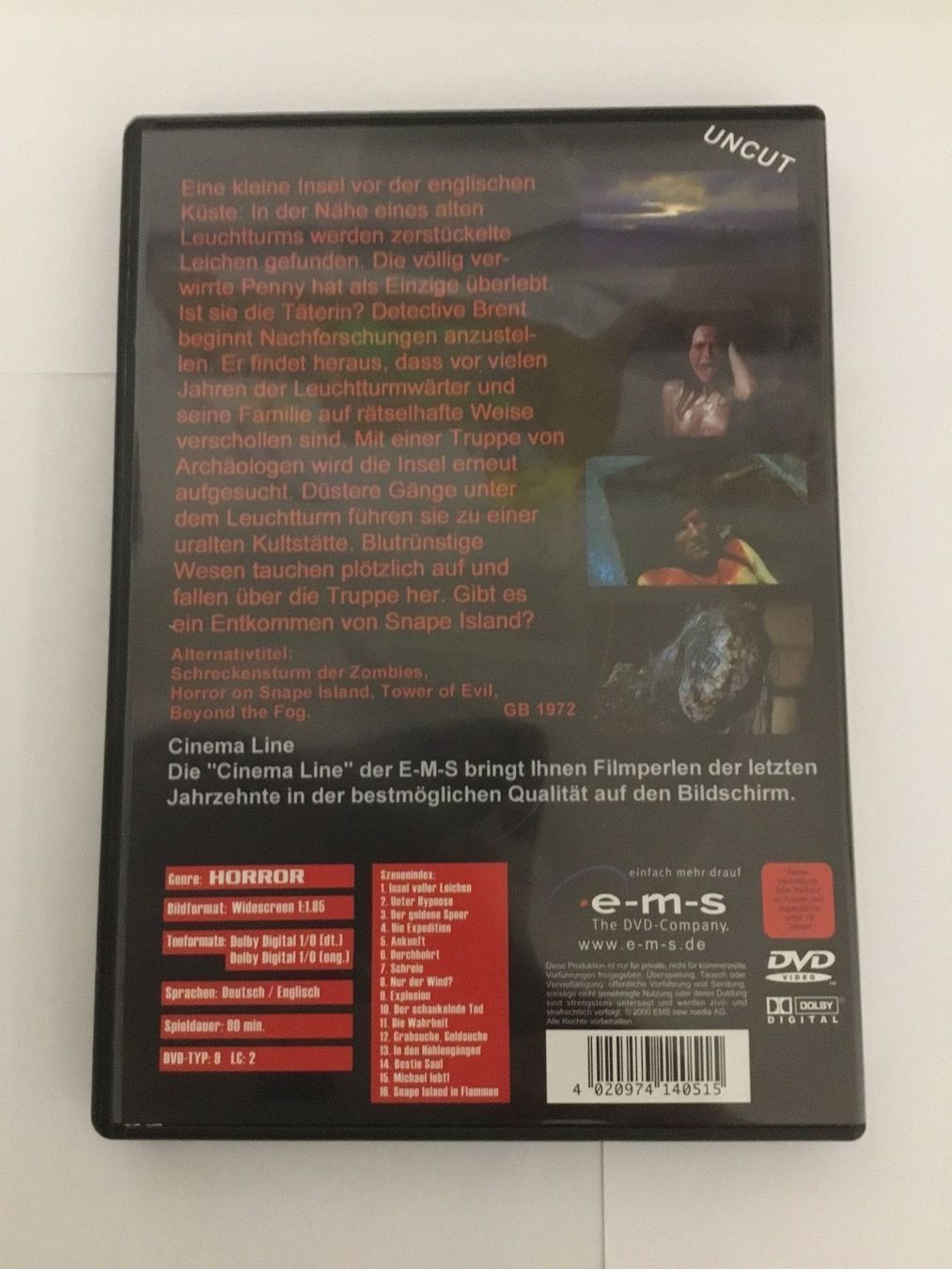 Tutti i DVDs: Turm der Lebenden Leichen dvd Uncut - Neu Wertig – Nuovo (secondo la descrizione) da Blauen venduto da berlingo65 1